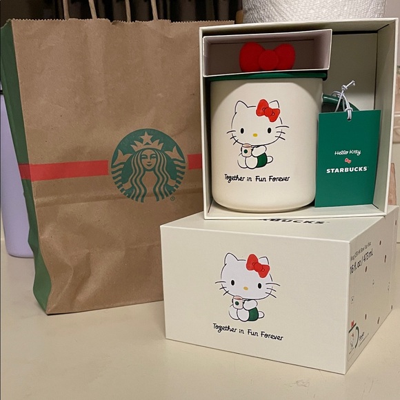 Hello Kitty Other - Hello Kitty & Starbucks Mug